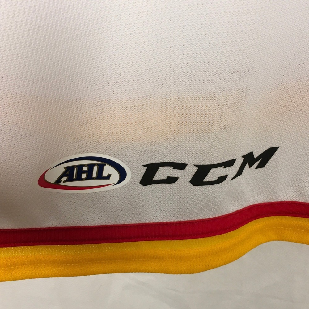 NWT Stockton Heat AHL Hockey CCM Jersey Size XL Made in Canada‎ - Picture 9 of 10